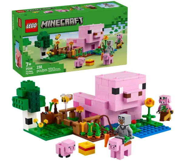Lego Minecraft Το σπίτι-μωρό Γουρούνι / 21268 (Lego)