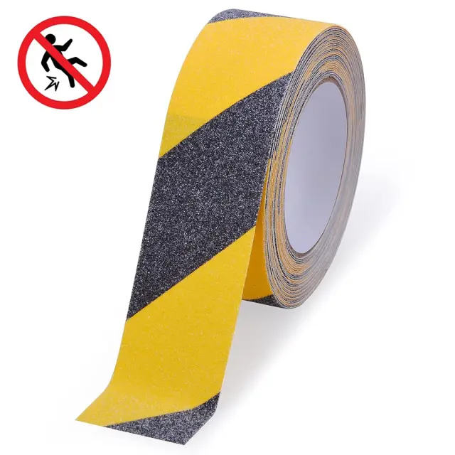 Αντιολισθητική Αυτοκόλλητη Ταινία ANTI-SLIP Κίτρινη-Μαύρη 50mm x 18m
