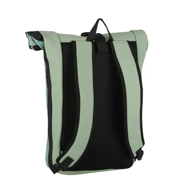 New Rebels Mart Art Roll-Top Backpack (L): Almond Blossoms 2