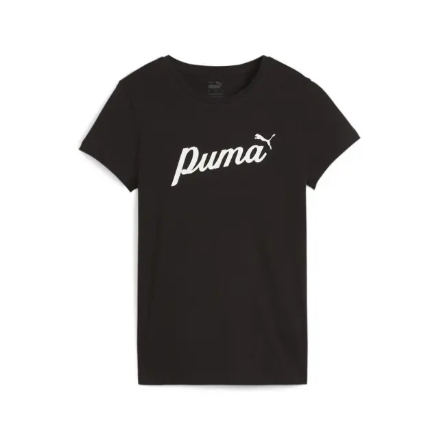 Puma Blossom Script T-Shirt (679315-01) - Μαύρο - S