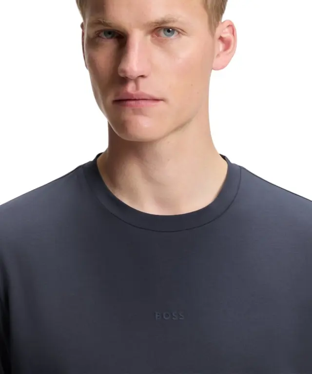 Hugo Boss - Ανδρικό T-shirt Tchup Relaxed Fit 50473278-406 Mπλε 2