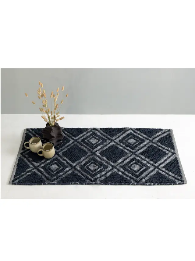 Χαλάκι Κουζίνας 60x120 Palamaiki Chang 100% βαμβακερό- Grey