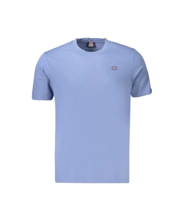 Norway Nautical School - Ανδρικό T-shirt Κοντομάνικο 836016-DENIM Μπλε Ανοιχτό 3