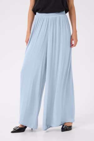 Kaffe KAallie Γαλάζιο Παντελόνι Relaxed Fit Γαλάζιο - 36