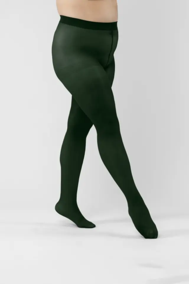 Καλσόν plus size πράσινο