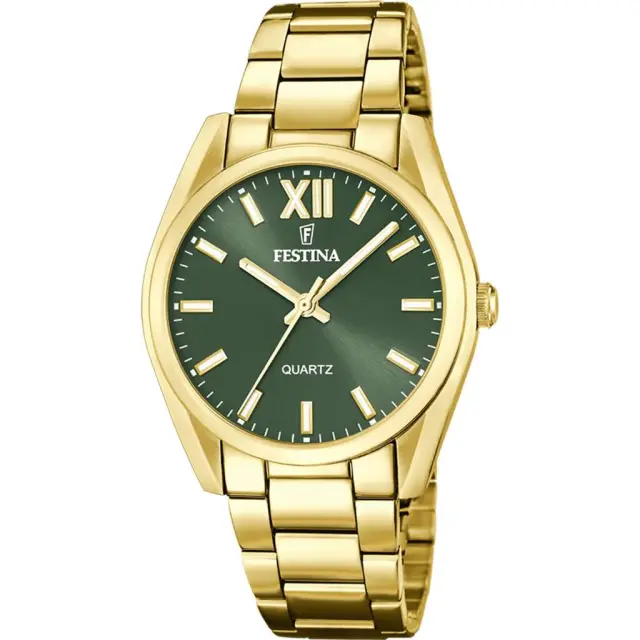 Festina Boyfriend, Women's Watch, Gold Stainless Steel Bracelet F20640/4