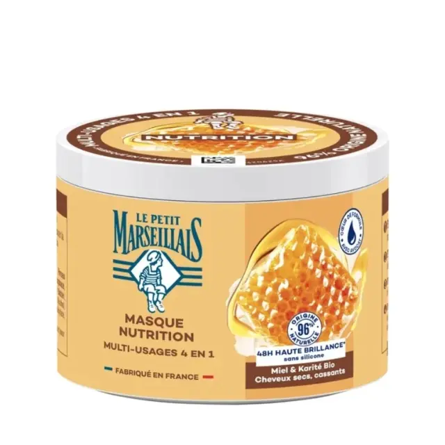 Le Petit Marseillais Μάσκα Με Γάλα Καριτέ & Μέλι 370ml
