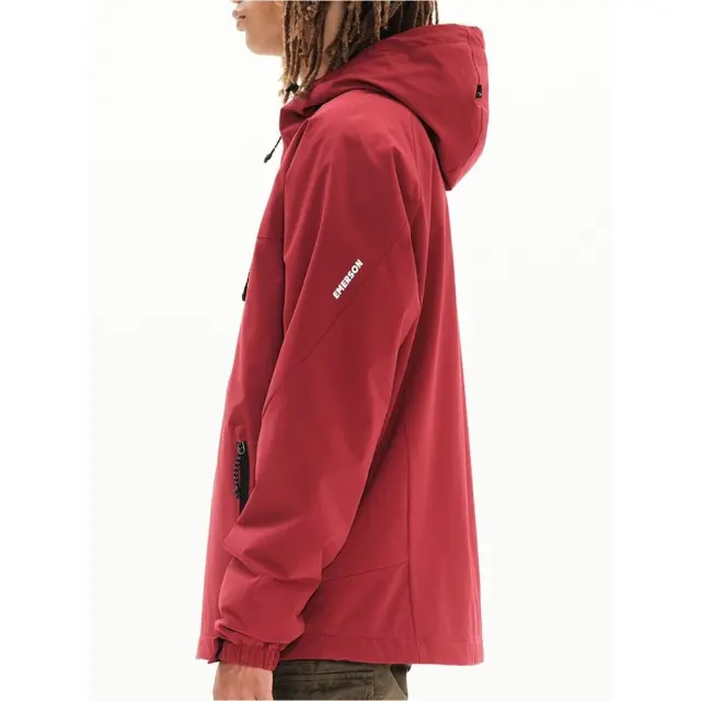 Emerson Men's Jacket with Hood (222.EM10.03-DARK RED) - Κόκκινο 3
