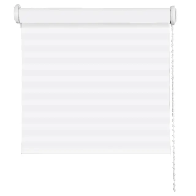 Ρολό Σκίασης DAY & NIGHT Λευκό Polyester 80x160cm