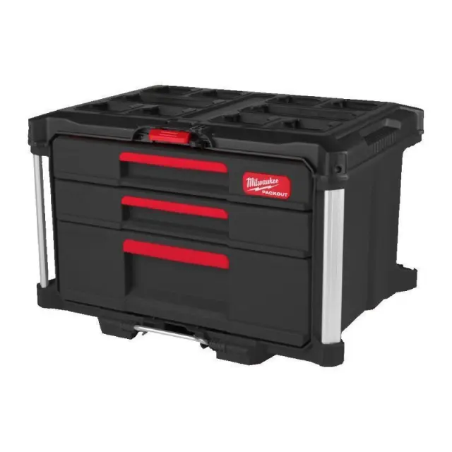 Milwaukee 4932493190 - Packout Εργαλειοθήκη 2+1 Συρταρίων 3