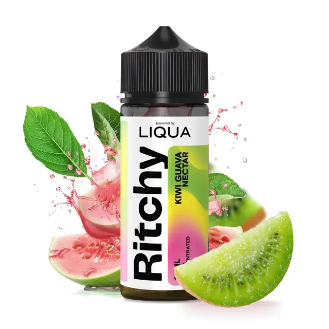 Ritchy by Liqua Kiwi Guava Nectar 10ml/120ml FS