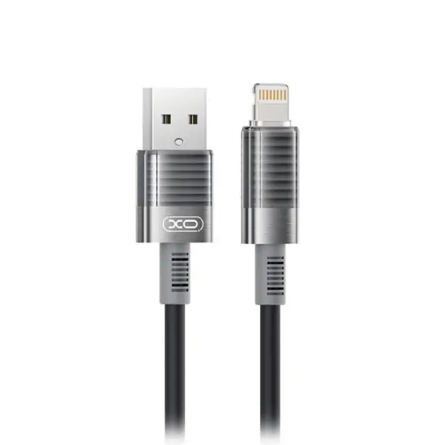 Καλώδιο USB High-Speed Α αρσ. - Lightning, 1.00m σε μαύρο χρώμα