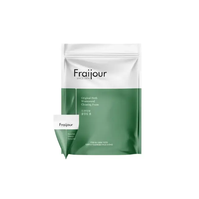 Fraijour Original Herb Wormwood Cleansing Foam Αφρός Καθαρισμού Προσώπου 20x5ml