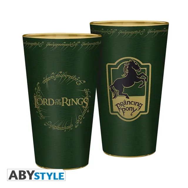 Ποτήρι γυάλινο LORD OF THE RINGS - Premium Large Glass - 400ml - Prancing Pony ABYVER132 3