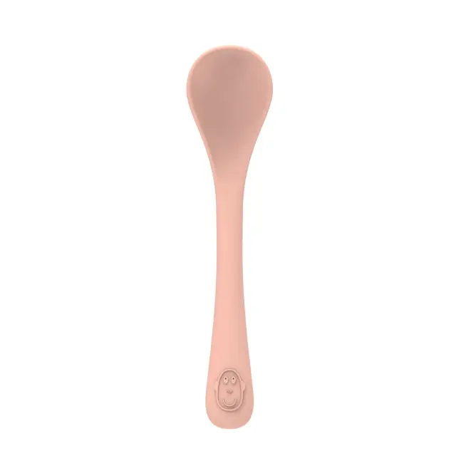 Matchstick Monkey Κουτάλια Φαγητού (Σετ 2τμχ) Feeding Spoons Dusty Pink 2