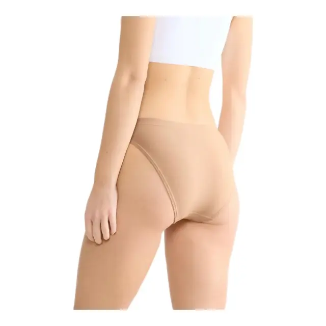 Sloggi Γυναικείο Slip GO Sense High leg - Διπλό πακέτο, Χρώμα Peanut Butter 3