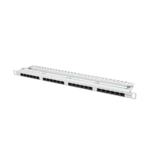 Lanberg Patch Panel 24port Cat 5E Gray (PPU5-0024-S)