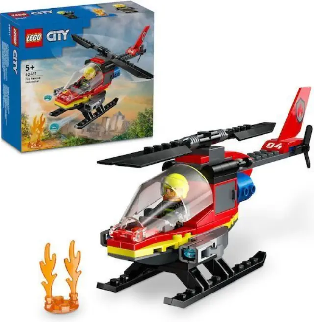 LEGO City Fire Rescue Helicopter (60411)LEGO City Fire Rescue Helicopter (60411)