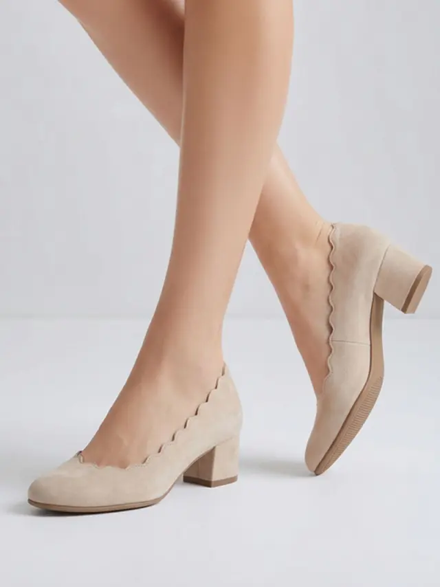 Gabor Γόβες Γυναικείο δέρμα Nubuck Μπεζ GAB/82221 33-OAK 2