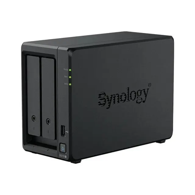 Synology NAS Diskstation DS725+ 2-bay Black (DS725+-8T-00-2) 2