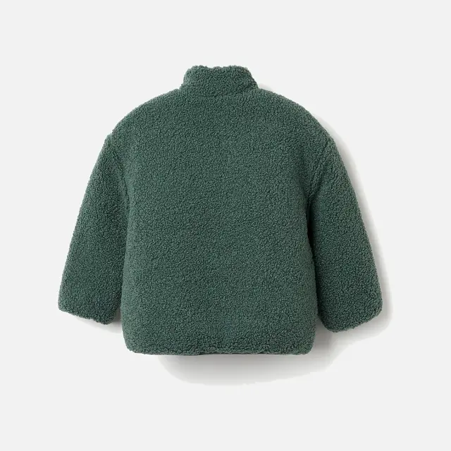 Zippy Αναστρέψιμο Μπουφάν Puffer Sherpa Λαδί για Αγόρι 2