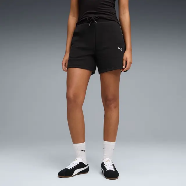 Puma Class High Waist Short 5in (691874-01) - Μαύρο