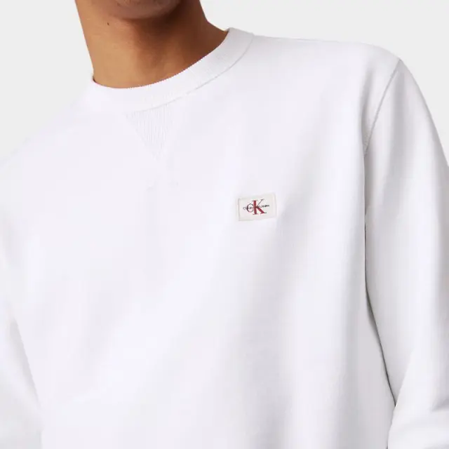 Calvin Klein - Ανδρικό Φούτερ Hoodie Regular Fit J30J327115-YAF Εκρού - XL 3