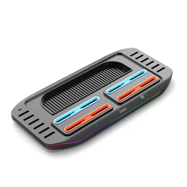 iPega SW2210 Multifunctional Charging RGB Stand for Nintendo Switch 2 Black 2