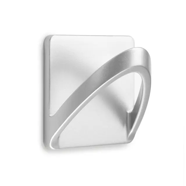 ΚΡΕΜΑΣΤΡΑ ΑΓΚΙΣΤΡΟ ΜΠΑΝΙΟΥ MONO ΑΔΙΑΒΡΟΧΟ INOFIX RIBBON ''ΚΟΡΔΕΛΑ'' 2190 65Χ65Χ45ΜΜ ME ΑΥΤΟΚΟΛΛΗΤΗ ΤΑΙΝΙΑ Νίκελ Ματ