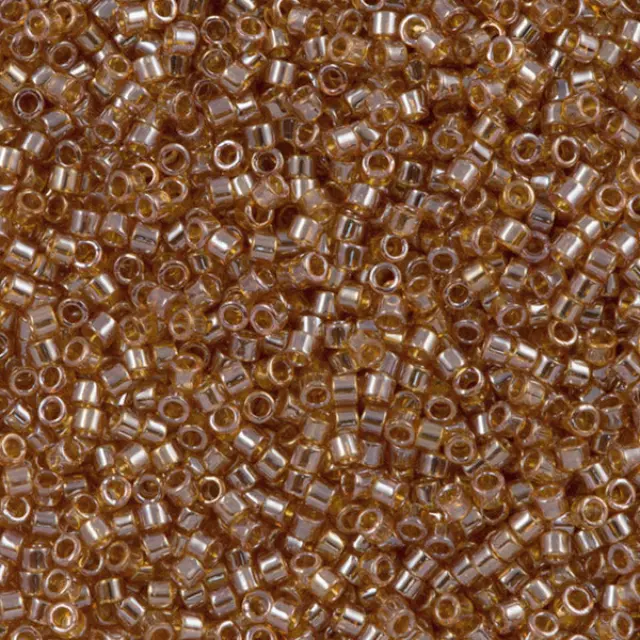Χάντρα Miyuki Delica 11/0 - DB1221 - Transparent Marigold Luster ~7gr