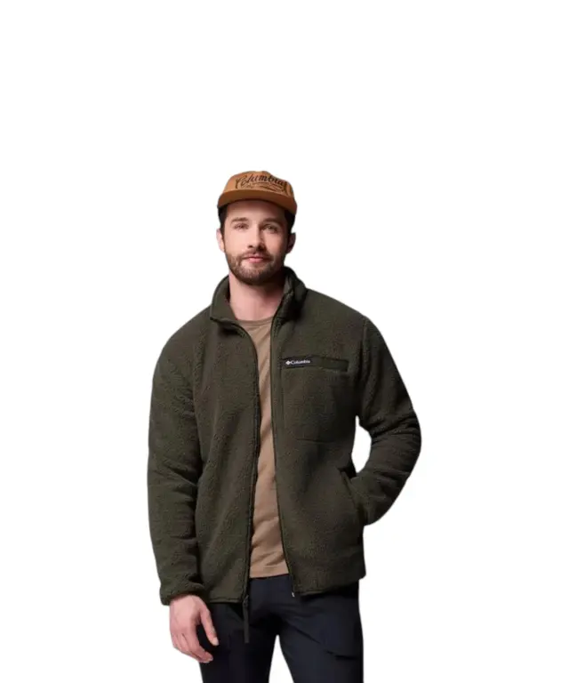 Columbia - Ανδρική Ζακέτα Φούτερ Fleece Rugged Ridge 2135481-366 Πράσινο - M 3