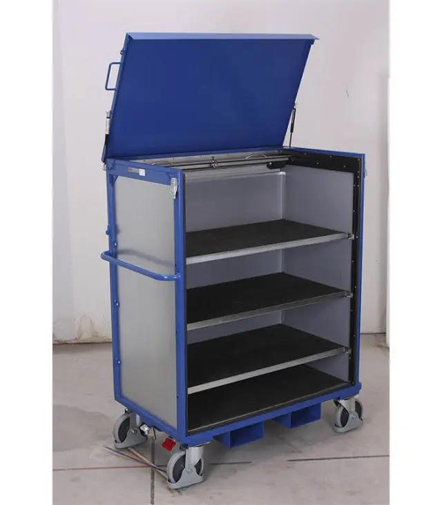 Variofit sw-700.412 Τρόλεϊ Μεταφοράς 5 Επιπέδων για Φορτίο Βάρους ως 500kg 3