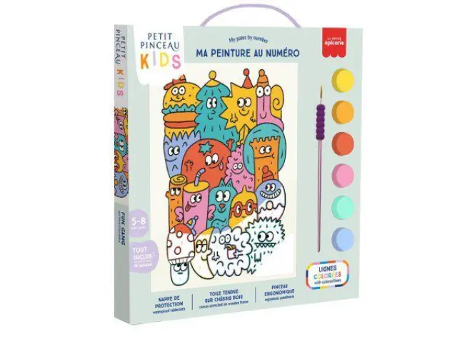 La Petite® Paint my Number Kit Ζωγραφικής με Αριθμούς- Together