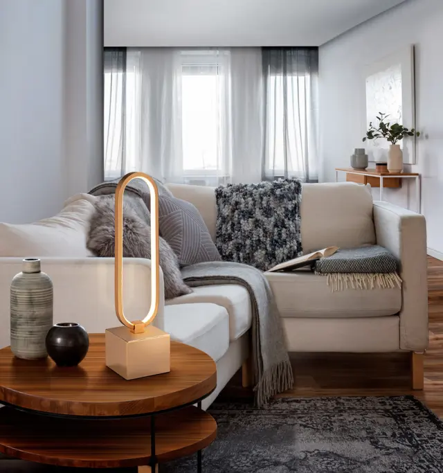 COLETTE LED TA LAMP ROSE GOLD φωτιστικό επιτραπέζιο Ροζ χρυσό 2