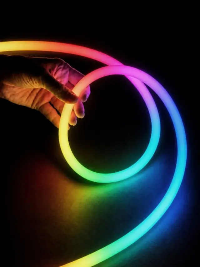 Neon Flex LED RGBWW 10m AURAFLEX 14W/m IP65 24V Άσπρο