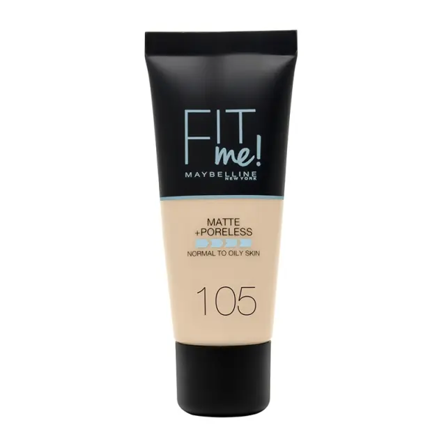 Maybelline Fit Me Matte & Poreless Foundation 30ml | Απόχρωση 105 Natural Ivory