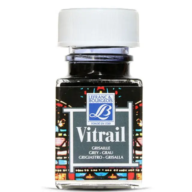 Ψυχρό Διάφανο Σμάλτο Lefranc Vitrail - 251 Grey - 50ml