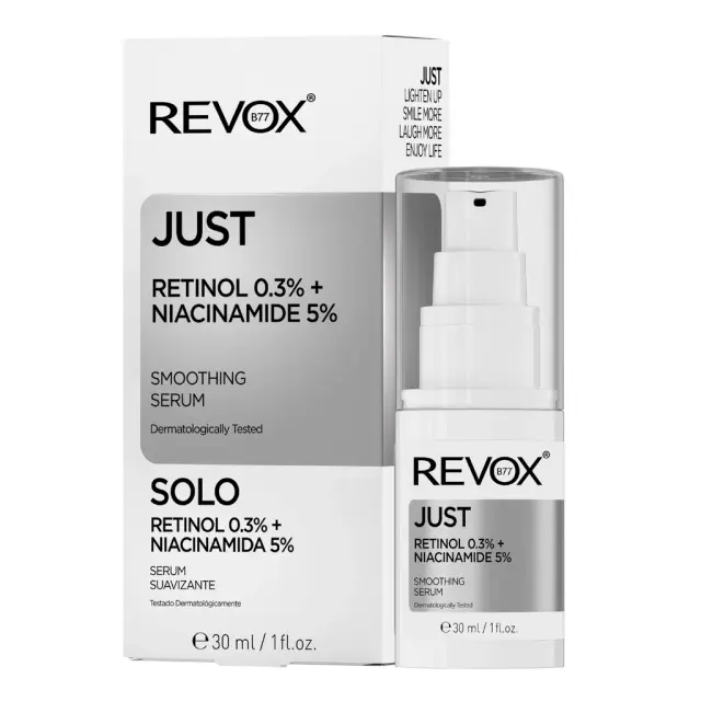 Revox B77 JUST Retinol 0.3% + Niacinamide 5% Smoothing Serum 30ml