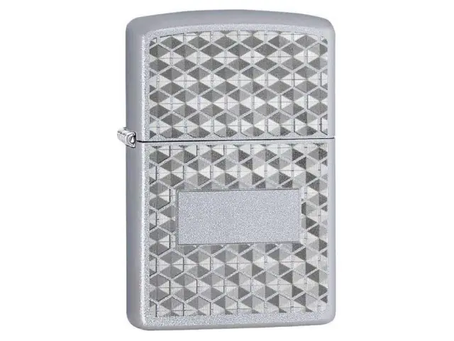 Αναπτηρας Zippo χρωμιου με εφε κυψελης 29911