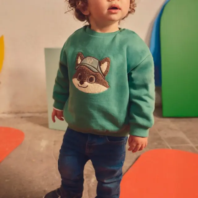 Baby 6 μηνών έως 4 ετών Φούτερ ζωάκια ακακία