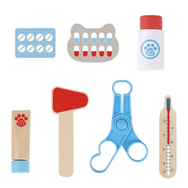 TookyToy Το Βαλιτσάκι του Μικρού Κτηνίατρου / Little Pet Vet Play Set 2