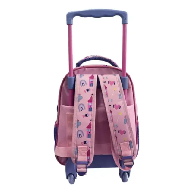 Must Σχολική Τσάντα Τρόλεϊ Νηπίου 2 θήκες Princess (000587612) 2