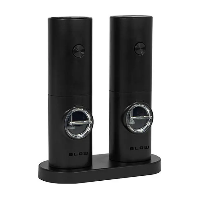 BLOW Electric Salt and Pepper Grinder with Window 44-590# Black (SP-01)