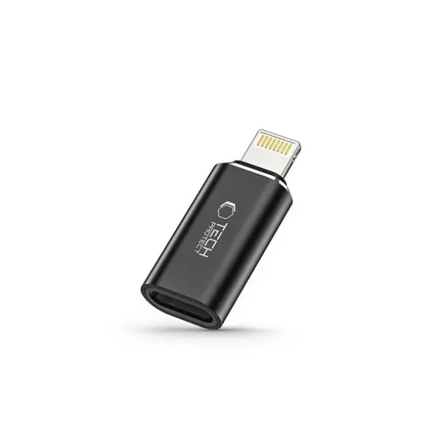Tech-Protect UltraBoost Lightning to USB-C Adapter Black