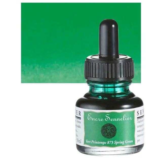 Μελάνι Sennelier - 873 Spring Green - 30ml