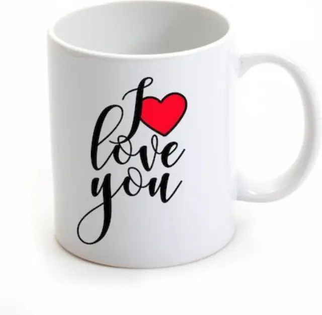 κούπα κεραμική, i love you , αγίου Βαλεντίνου 325ml