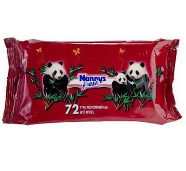 Nannys | Baby's Wish Wet Wipes | Μωρομάντηλα | 72τμχ