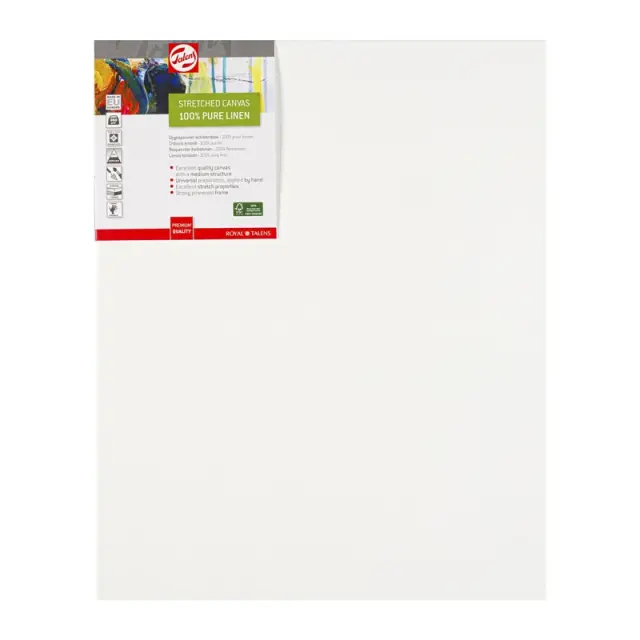Royal Talens Τελάρο Ζωγραφικής 100% Λινός Μουσαμάς - 40x50cm