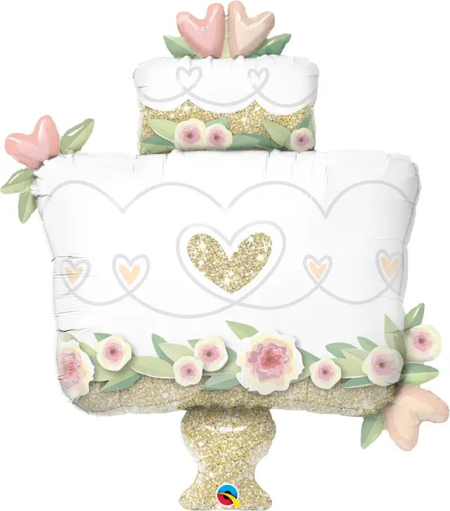 Μπαλ. Φοιλ Σχήμα 41 Wedding Cake