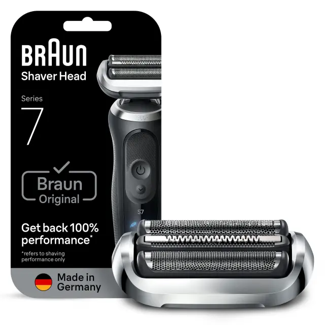 Braun - Series 7 Electric Shaver - ORIGINAL Replacement Head, 74S - Silver - Health and Personal Care